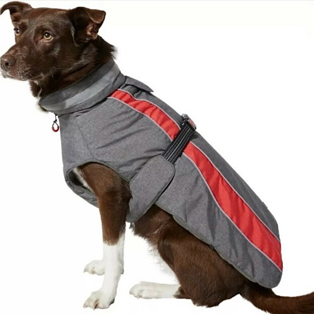 🐾 Arctic-Guard Pet Jacket | Reflective Protection | Cozy Weatherproof Fit | Med